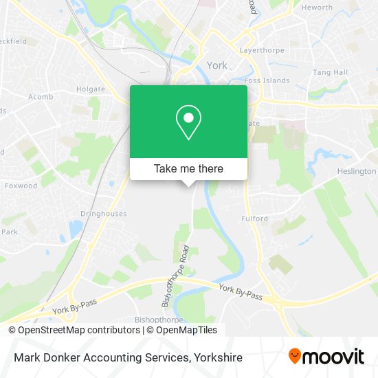 Mark Donker Accounting Services map