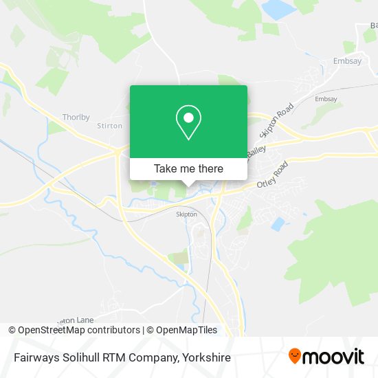Fairways Solihull RTM Company map