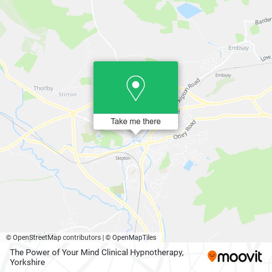 The Power of Your Mind Clinical Hypnotherapy map