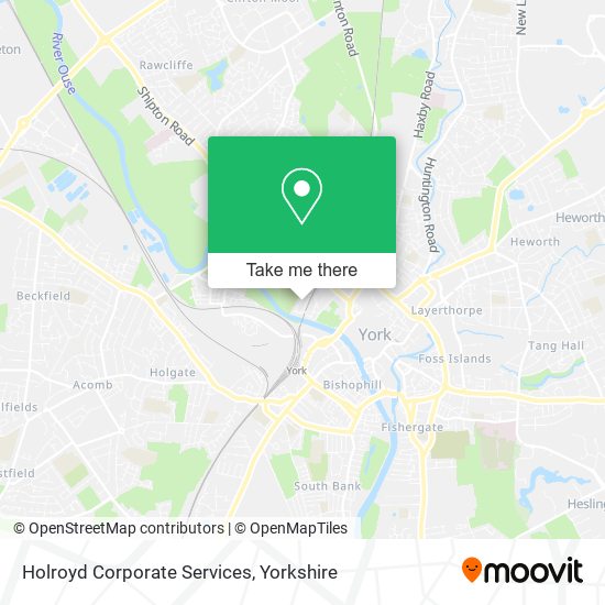 Holroyd Corporate Services map