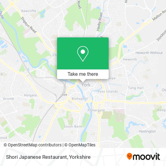 Shori Japanese Restaurant map