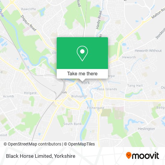 Black Horse Limited map