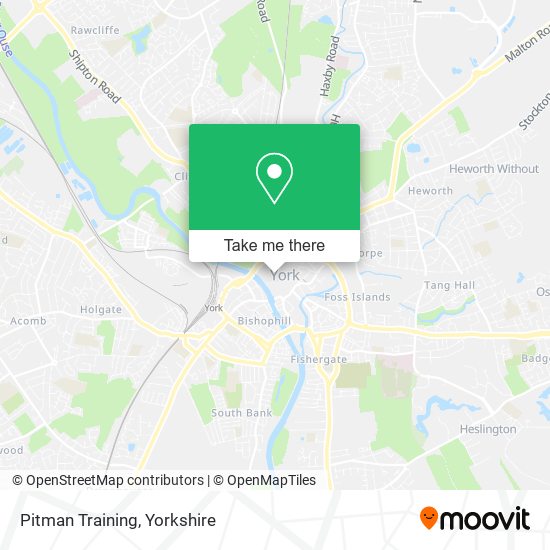 Pitman Training map