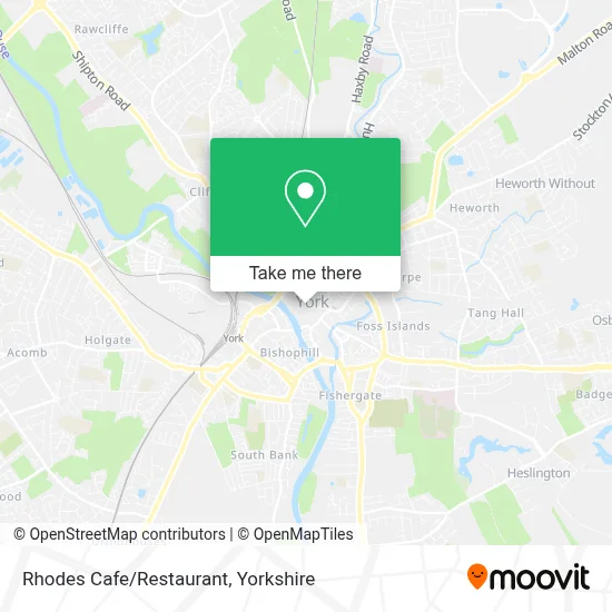 Rhodes Cafe/Restaurant map