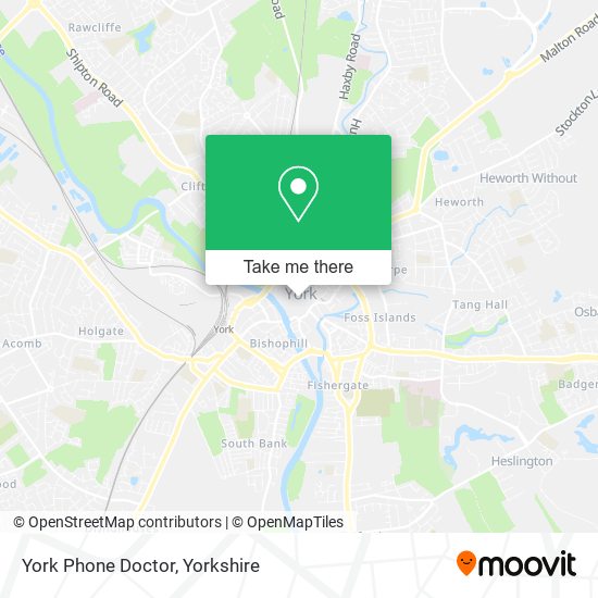 York Phone Doctor map