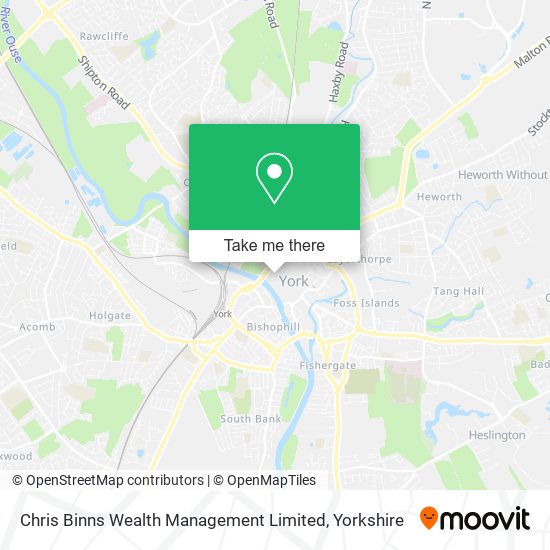 Chris Binns Wealth Management Limited map