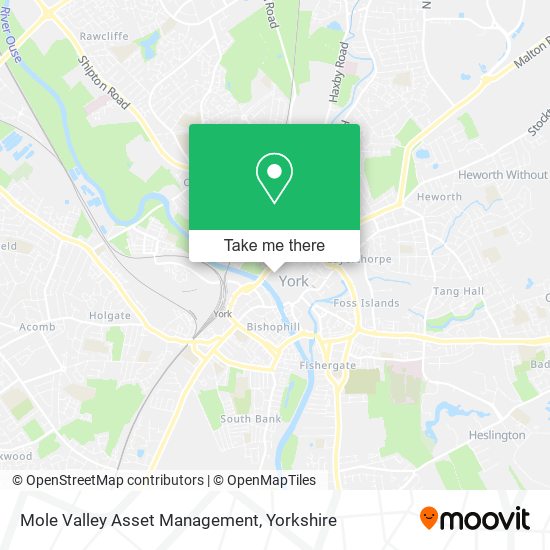 Mole Valley Asset Management map