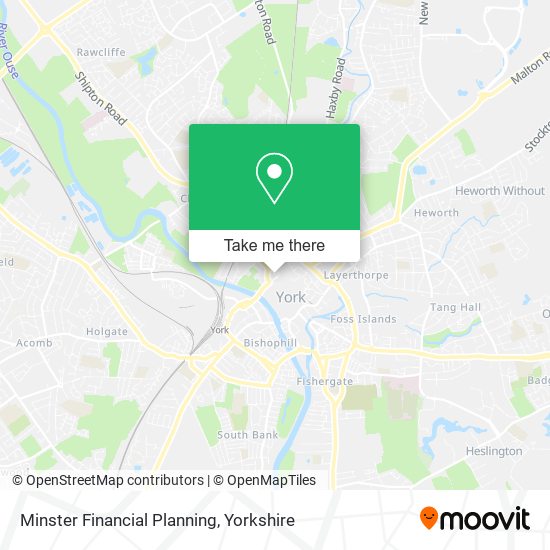 Minster Financial Planning map