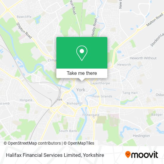 Halifax Financial Services Limited map