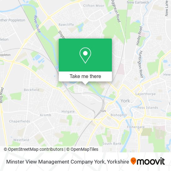 Minster View Management Company York map