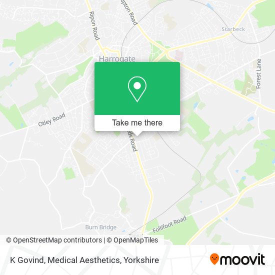 K Govind, Medical Aesthetics map