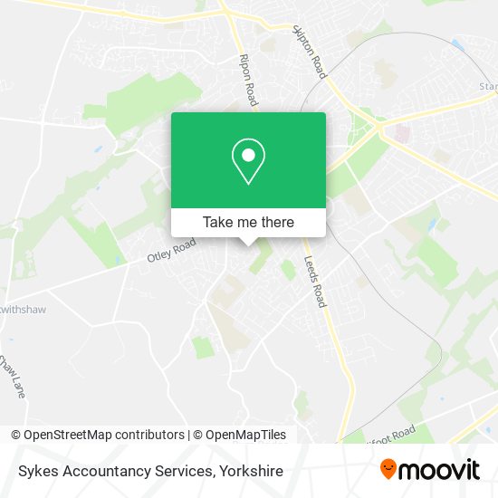 Sykes Accountancy Services map