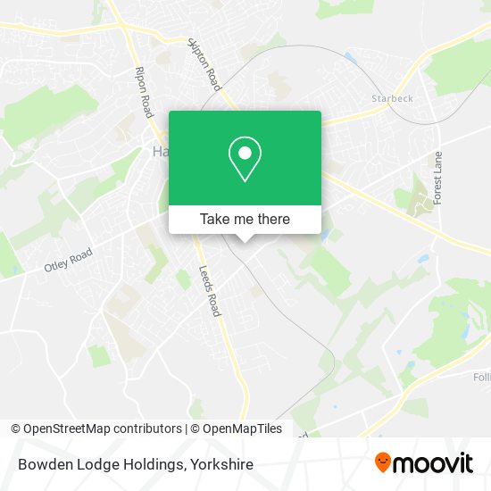 Bowden Lodge Holdings map