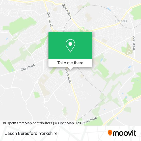 Jason Beresford map