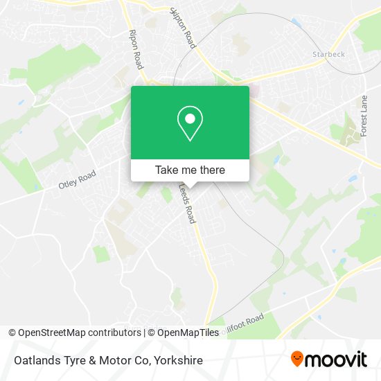 Oatlands Tyre & Motor Co map