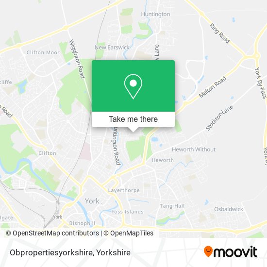 Obpropertiesyorkshire map