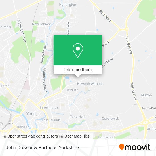 John Dossor & Partners map