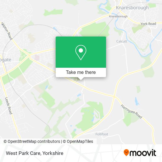 West Park Care map