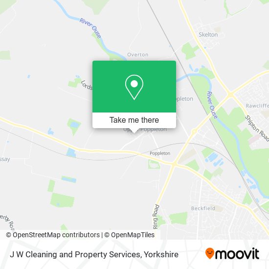 J W Cleaning and Property Services map