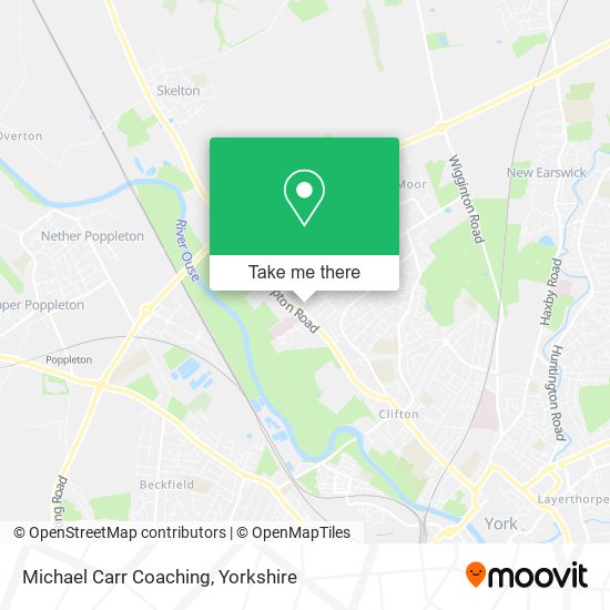 Michael Carr Coaching map