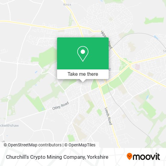 Churchill's Crypto Mining Company map