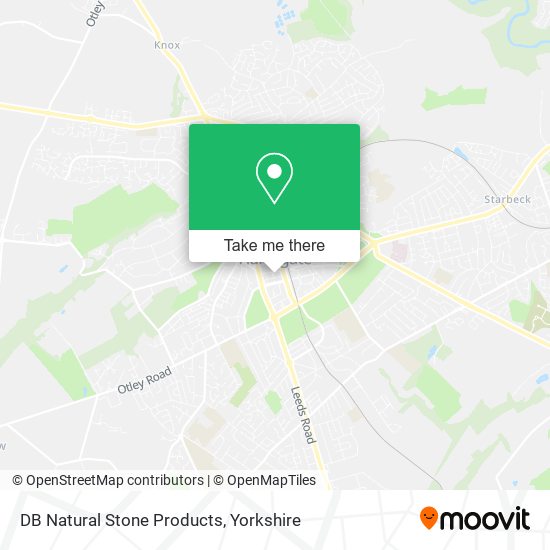 DB Natural Stone Products map