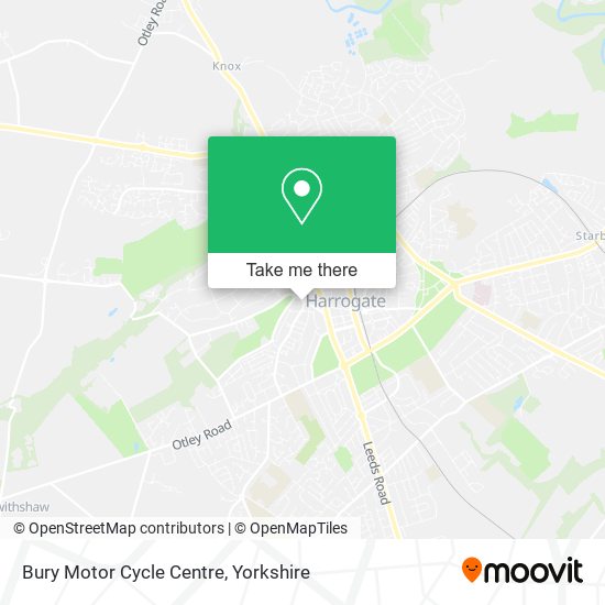 Bury Motor Cycle Centre map