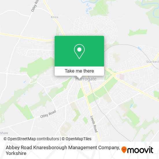 Abbey Road Knaresborough Management Company map