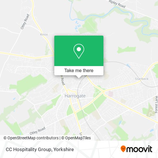 CC Hospitality Group map