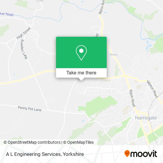 A L Engineering Services map