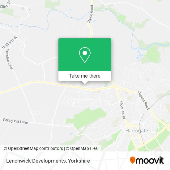 Lenchwick Developments map