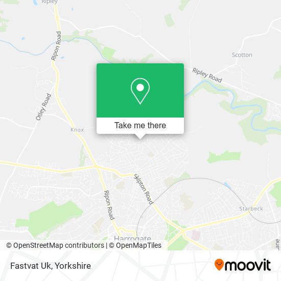 Fastvat Uk map