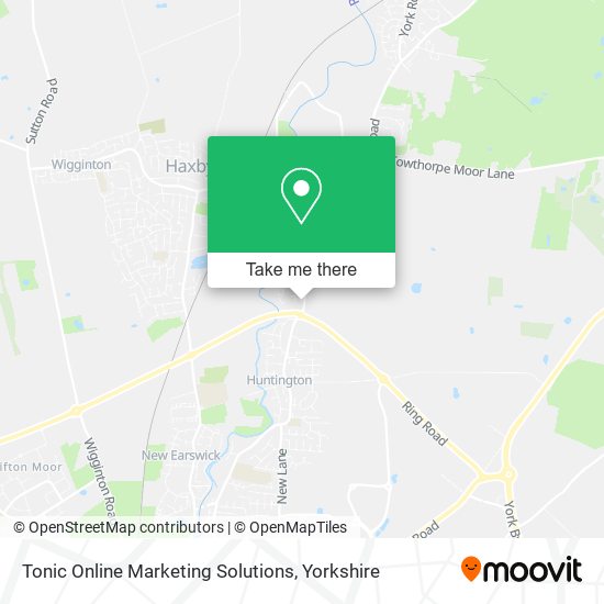 Tonic Online Marketing Solutions map