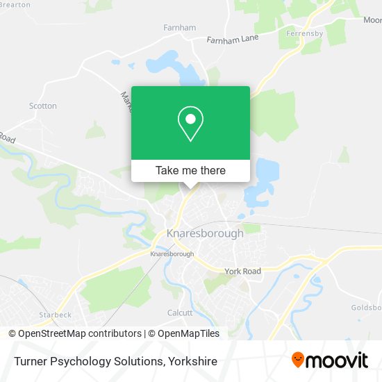 Turner Psychology Solutions map