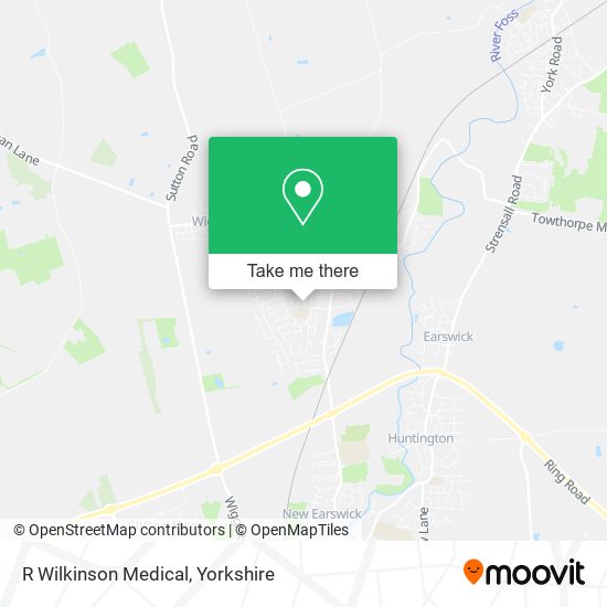 R Wilkinson Medical map