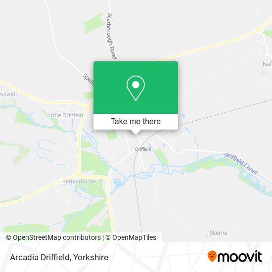 Arcadia Driffield map
