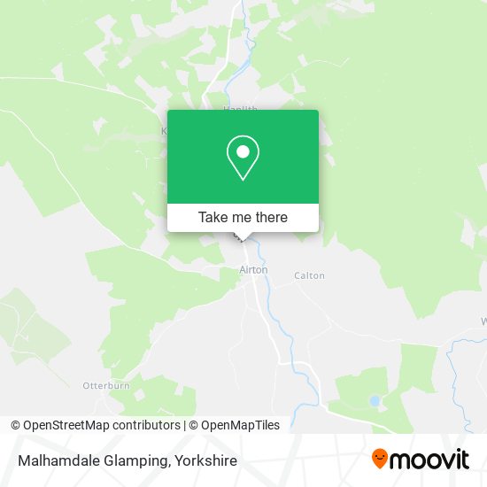 Malhamdale Glamping map