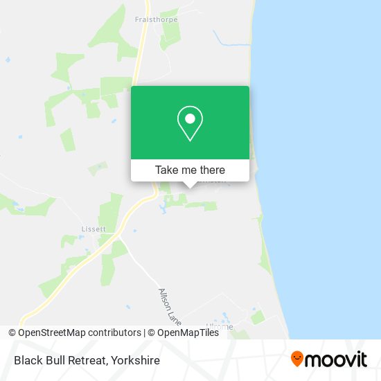 Black Bull Retreat map