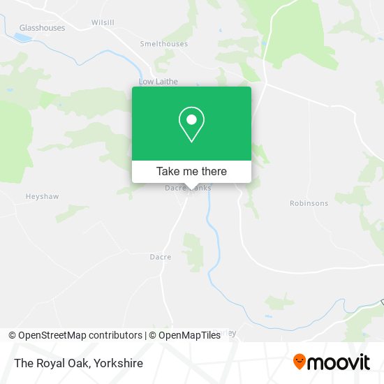 The Royal Oak map