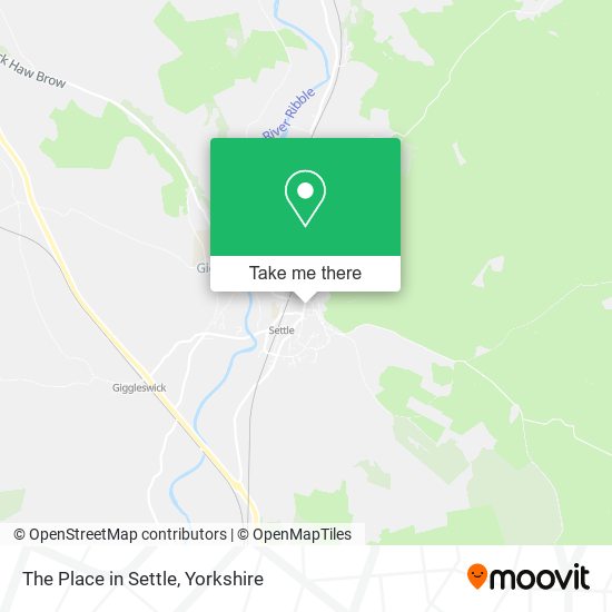 The Place in Settle map