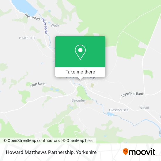 Howard Matthews Partnership map