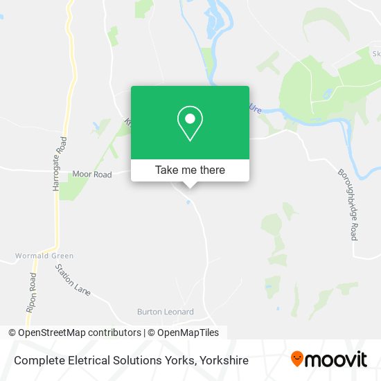 Complete Eletrical Solutions Yorks map