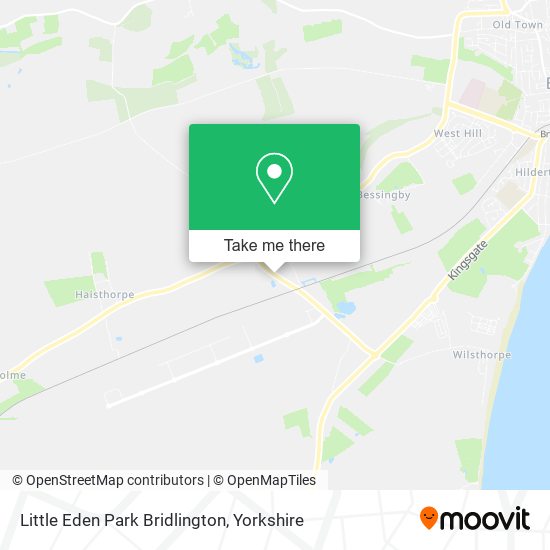 Little Eden Park Bridlington map
