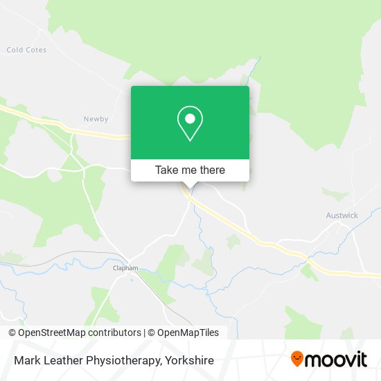 Mark Leather Physiotherapy map