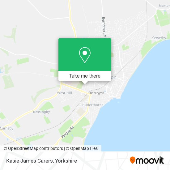 Kasie James Carers map