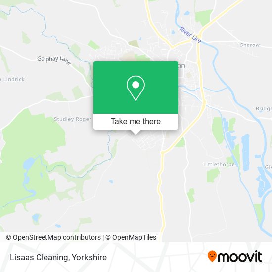 Lisaas Cleaning map
