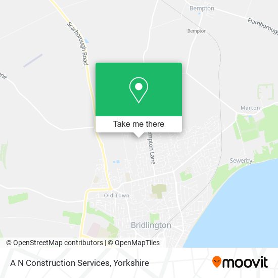 A N Construction Services map