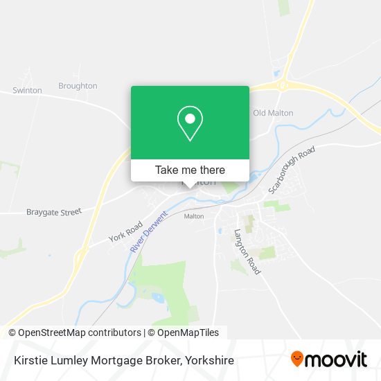 Kirstie Lumley Mortgage Broker map