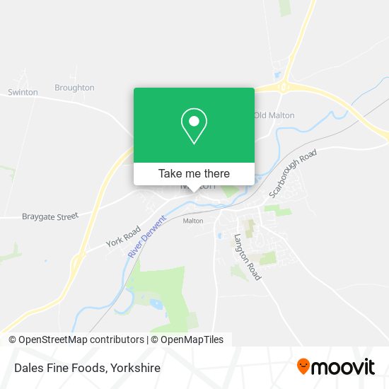 Dales Fine Foods map