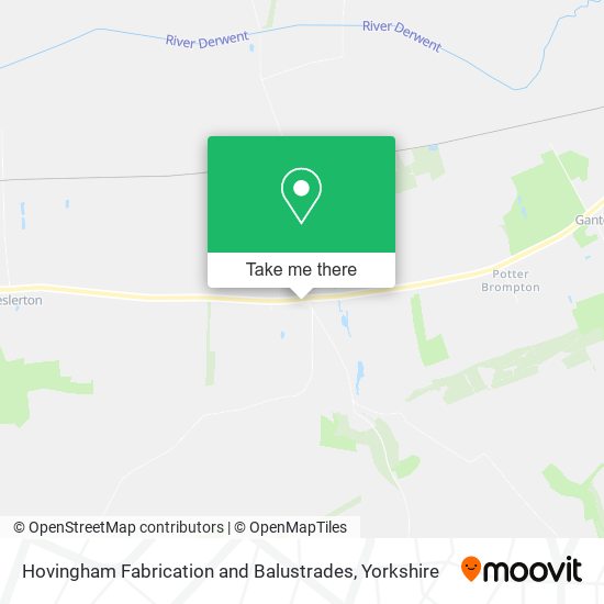 Hovingham Fabrication and Balustrades map